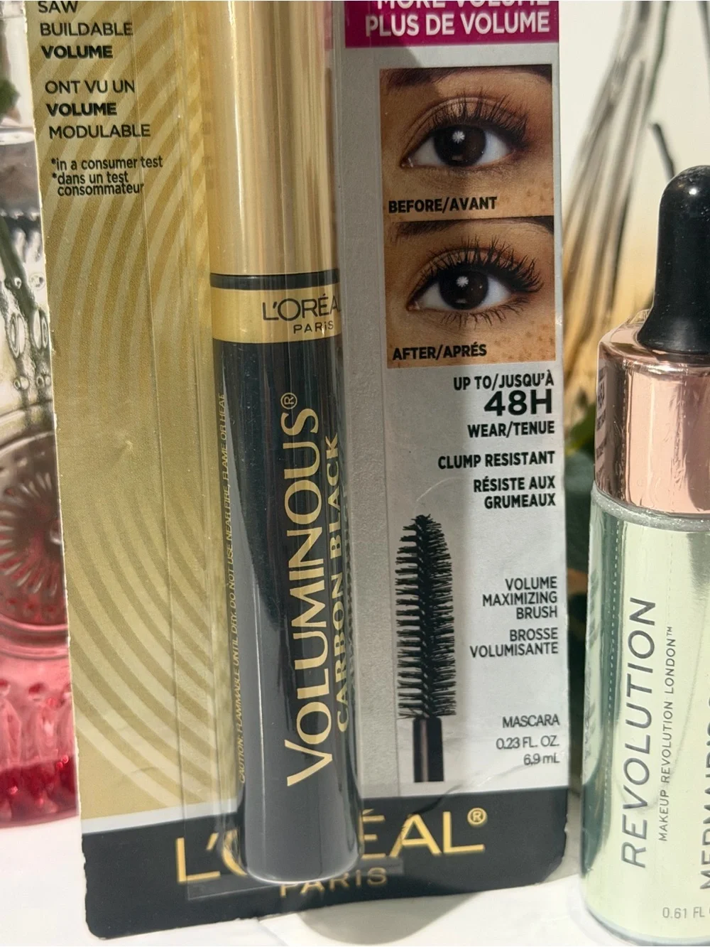 Loreal Mascara, Revolution Concealer and Highlighter - ALL NEW!